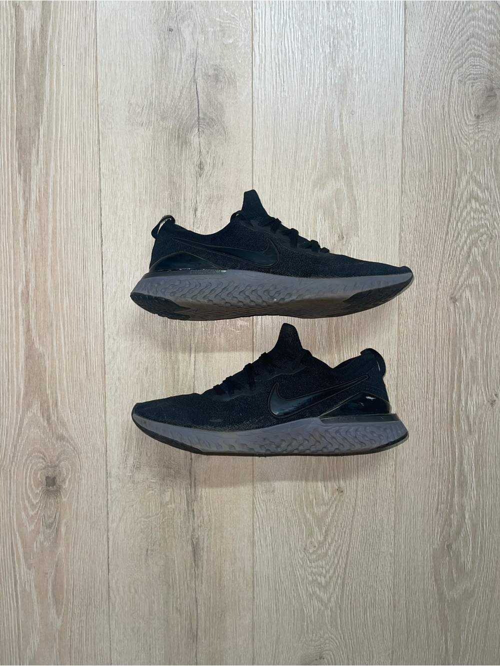 Nike Epic React Flyknit Triple Black Men’s Size 11